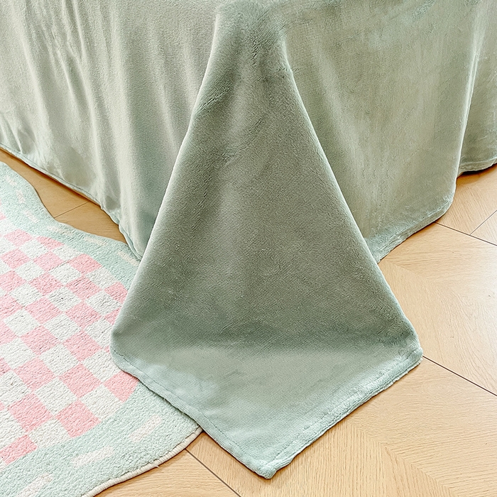 91家纺网 家纺一手货源 找家纺 雅居纺家纺 2025新款高克重牛奶绒印花四件套 仙草