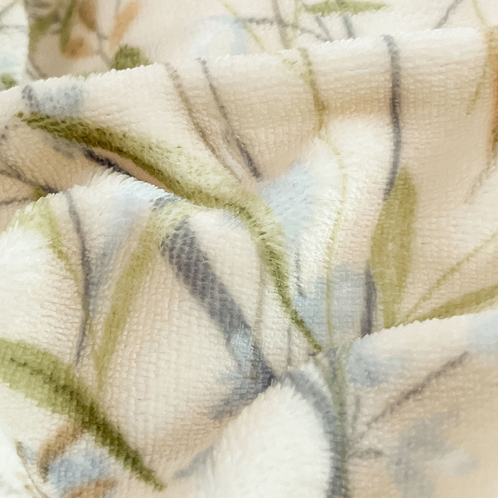 91家纺网 家纺一手货源 找家纺 雅居纺家纺 2025新款高克重牛奶绒印花四件套 仙草