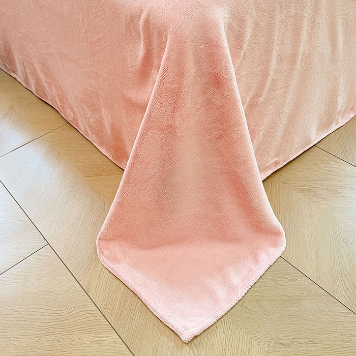 91家纺网 家纺一手货源 找家纺 雅居纺家纺 2025新款高克重牛奶绒印花四件套 幸运兔