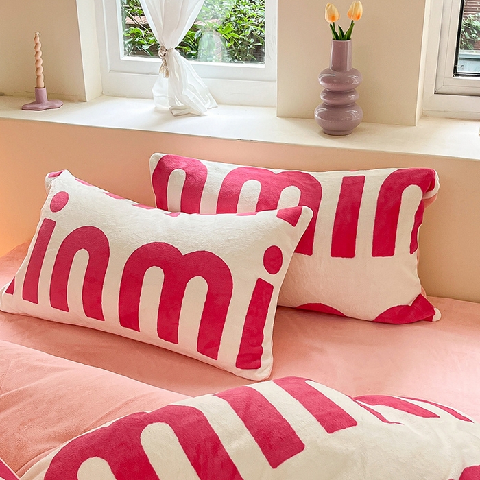 91家纺网 家纺一手货源 找家纺 （总）雅居纺家纺 2025新款高克重牛奶绒印花单被套