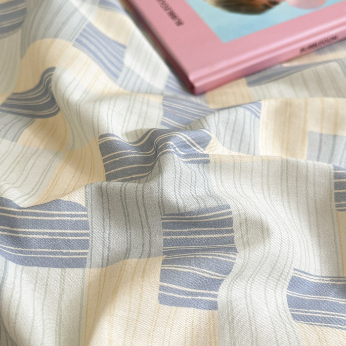 91家纺网 家纺一手货源 找家纺 晨希家居 2025A面40支全棉印花B版高克重牛奶绒棉加绒多规格套件棉加绒 子影