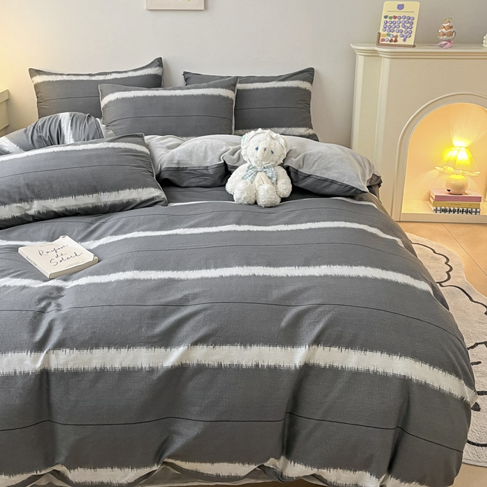 91家纺网 家纺一手货源 找家纺 晨希家居 2025A面40支全棉印花B版高克重牛奶绒棉加绒多规格套件棉加绒-光辉岁月