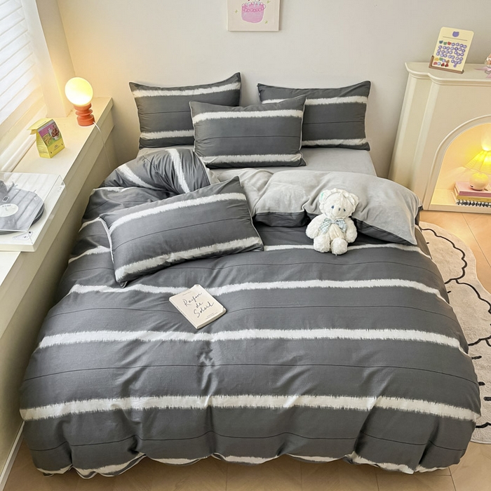 晨希家居 2025A面40支全棉印花B版高克重牛奶绒棉加绒多规格套件棉加绒-光辉岁月