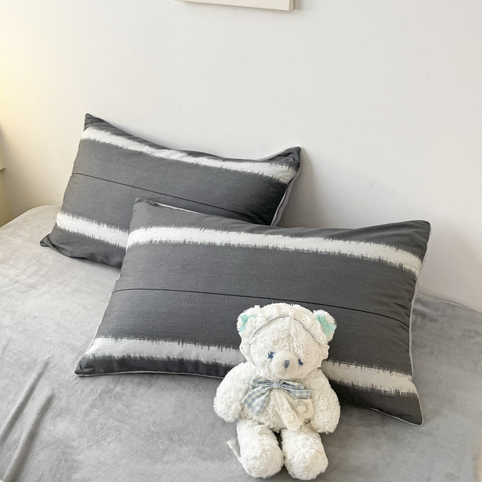 91家纺网 家纺一手货源 找家纺 晨希家居 2025A面40支全棉印花B版高克重牛奶绒棉加绒多规格套件棉加绒-光辉岁月