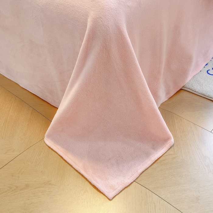 91家纺网 家纺一手货源 找家纺 晨希家居 2025A面40支全棉印花B版高克重牛奶绒棉加绒多规格套件棉加绒-花韵天姿