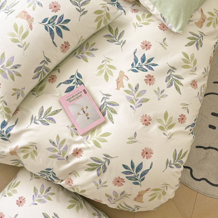 91家纺网 家纺一手货源 找家纺 晨希家居 2025A面40支全棉印花B版高克重牛奶绒棉加绒多规格套件棉加绒-摩伊