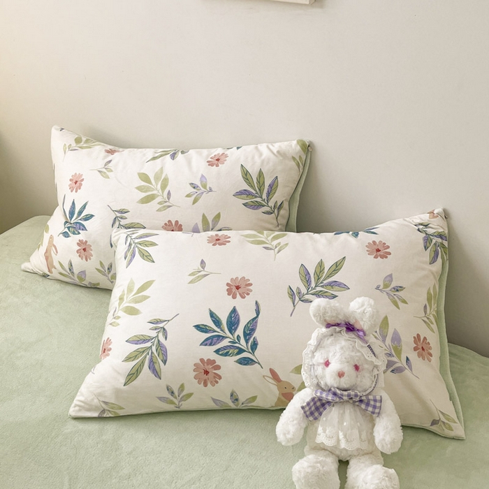 91家纺网 家纺一手货源 找家纺 晨希家居 2025A面40支全棉印花B版高克重牛奶绒棉加绒多规格套件棉加绒-摩伊