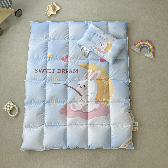 91家纺网 家纺一手货源 找家纺 （总）暖羽屋羽绒馆 2025新款羽绒丝被芯春秋羽毛被儿童羽绒被子白鹅绒被芯婴幼儿园1.5米1.2米冬被