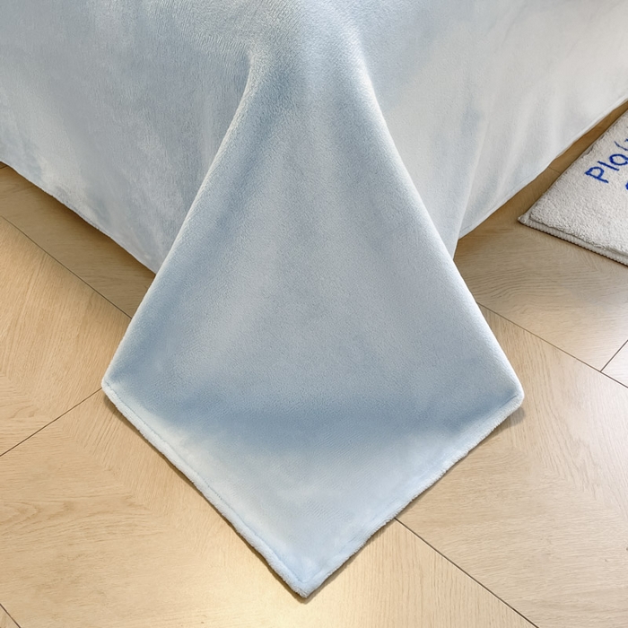 91家纺网 家纺一手货源 找家纺 晨希家居 2025A面40支全棉印花B版高克重牛奶绒棉加绒多规格套件棉加绒-星愿萌犬