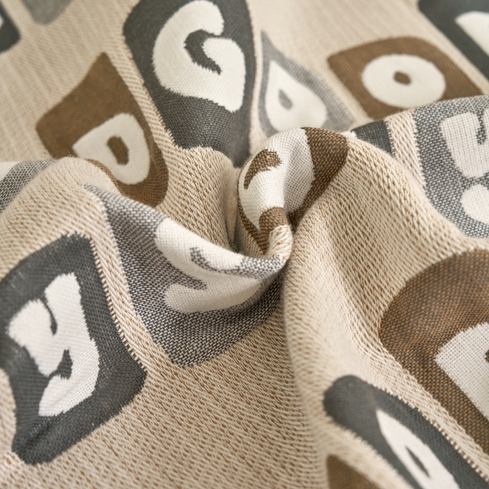 91家纺网 家纺一手货源 找家纺 棠薇家纺 2025新款精梳棉六层纱单枕巾 枕巾单件 字母派咖