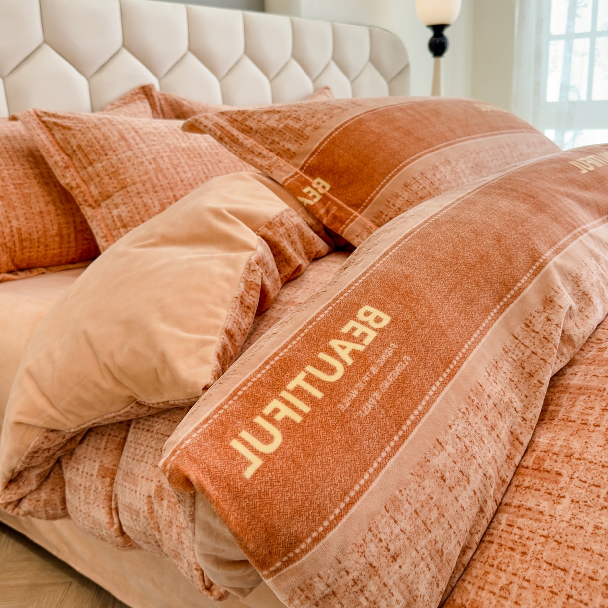 91家纺网 家纺一手货源 找家纺 （总）喜四方 2025新款超细旦婴儿宝宝绒印花四件套