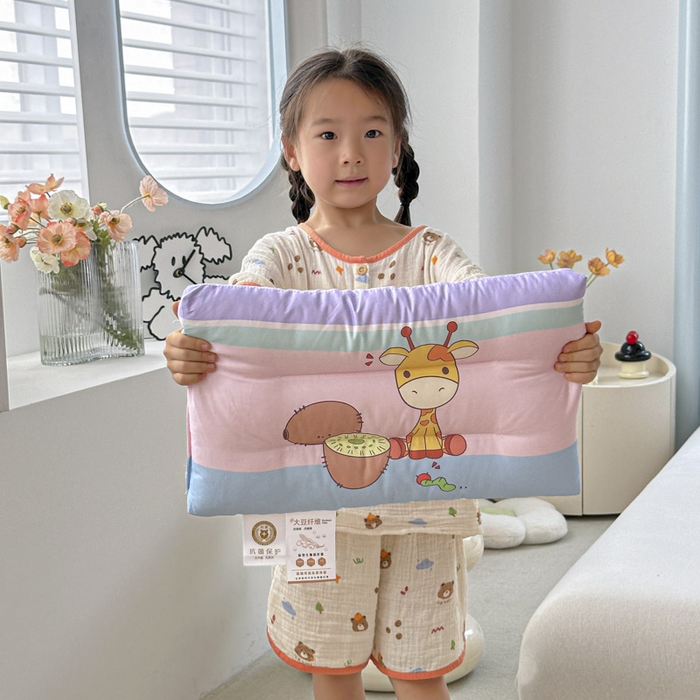 91家纺网 家纺一手货源 找家纺 暖羽屋羽绒馆 2025新款羽绒丝被芯春秋羽毛被儿童羽绒被子白鹅绒被芯婴幼儿园1.5米1.2米冬被 水果鹿鹿