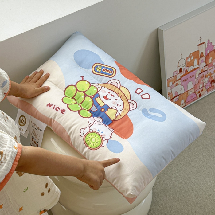 91家纺网 家纺一手货源 找家纺 暖羽屋羽绒馆 2025新款羽绒丝被芯春秋羽毛被儿童羽绒被子白鹅绒被芯婴幼儿园1.5米1.2米冬被 甜香1