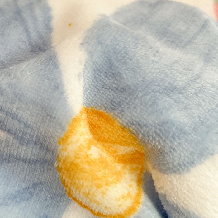 91家纺网 家纺一手货源 找家纺 雅居纺家纺 2025新款高克重牛奶绒印花单被套 蓝墨花朵