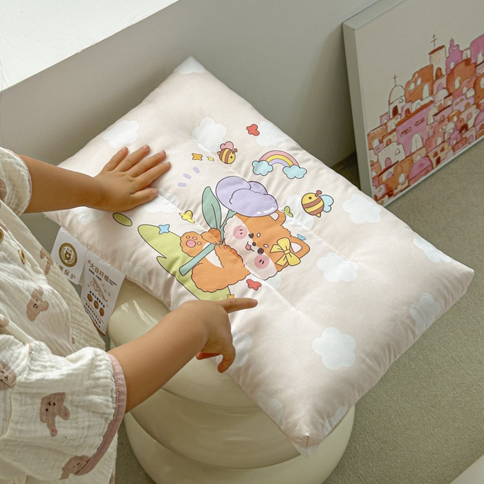 91家纺网 家纺一手货源 找家纺 暖羽屋羽绒馆 2025新款羽绒丝被芯春秋羽毛被儿童羽绒被子白鹅绒被芯婴幼儿园1.5米1.2米冬被 小柴乐乐