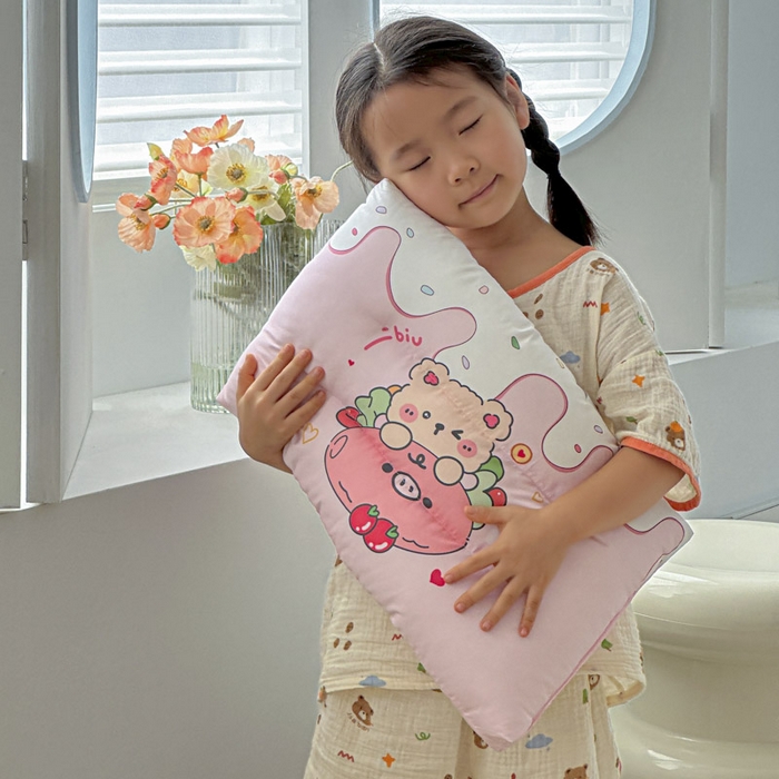 91家纺网 家纺一手货源 找家纺 暖羽屋羽绒馆 2025新款羽绒丝被芯春秋羽毛被儿童羽绒被子白鹅绒被芯婴幼儿园1.5米1.2米冬被 猪猪熊