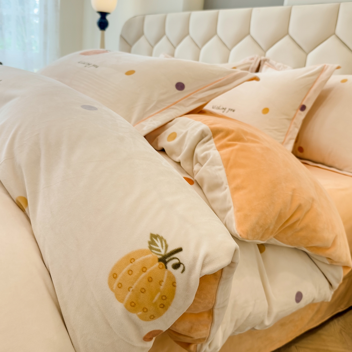 91家纺网 家纺一手货源 找家纺 （总）喜四方 2025新款超细旦婴儿宝宝绒印花四件套