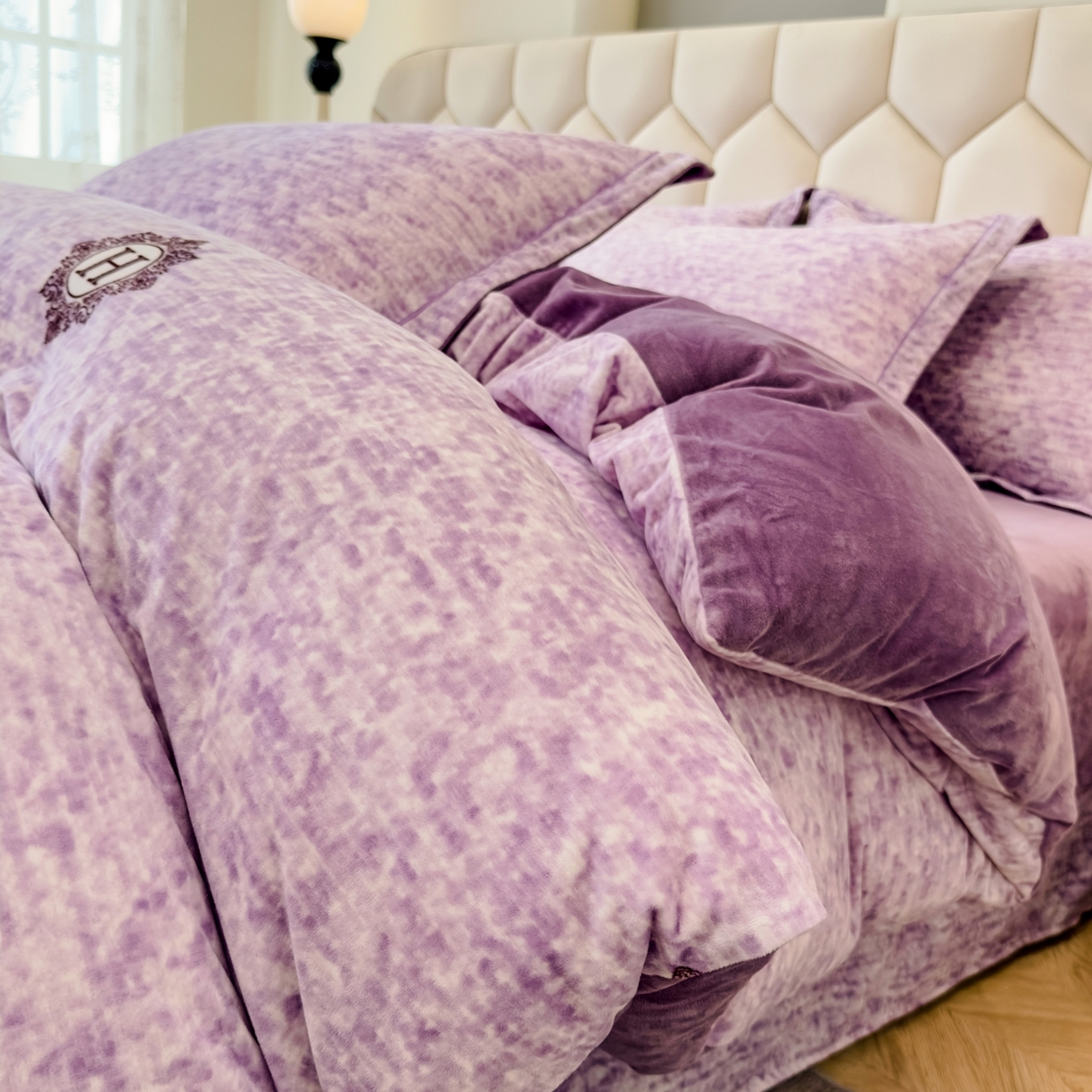 91家纺网 家纺一手货源 找家纺 （总）喜四方 2025新款超细旦婴儿宝宝绒印花四件套