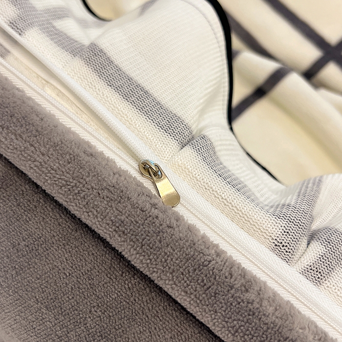 91家纺网 家纺一手货源 找家纺 HL原创 2025新款亲肤舒适韩版温暖牛奶绒四件套-花边款 花边款-简约格