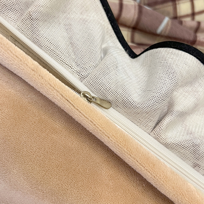 91家纺网 家纺一手货源 找家纺 HL原创 2025新款亲肤舒适韩版温暖牛奶绒四件套-花边款 花边款-美拉德格子