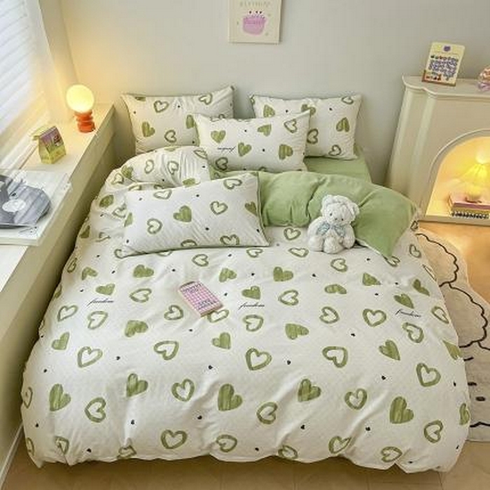 91家纺网 家纺一手货源 找家纺 （总）晨希家居 2025A面40支全棉印花B版高克重牛奶绒棉加绒多规格套件