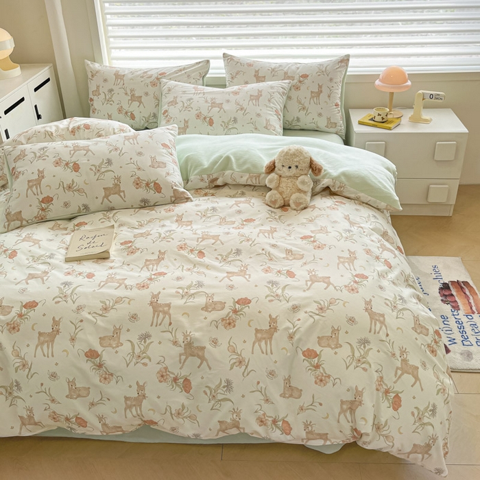 91家纺网 家纺一手货源 找家纺 （总）晨希家居 2025A面40支全棉印花B版高克重牛奶绒棉加绒多规格套件