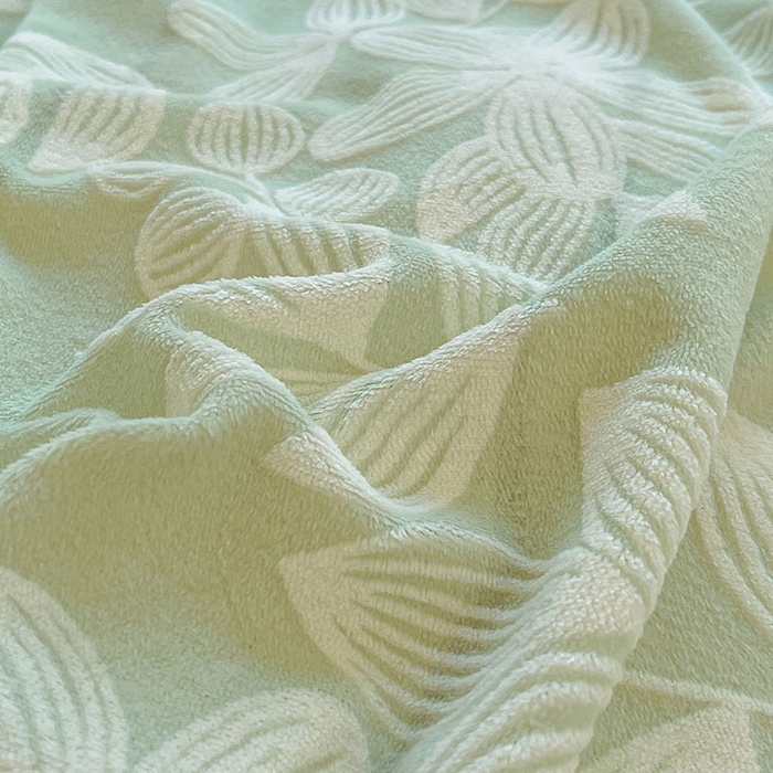 91家纺网 家纺一手货源 找家纺 （总）琪格格纺织 2025新款全消光小清新花边款雕花牛奶绒四件套