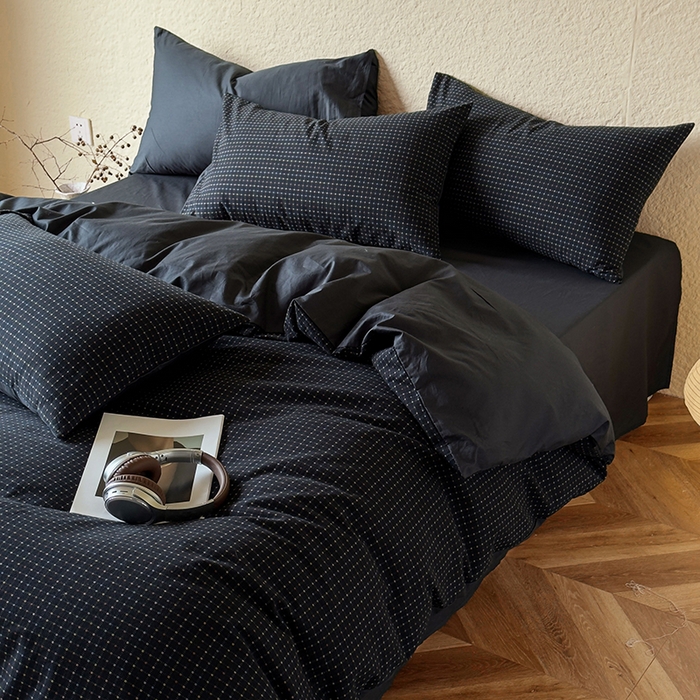 91家纺网 家纺一手货源 找家纺 （总）琪格格纺织 2025新款全棉纯棉双层纱提花四件套