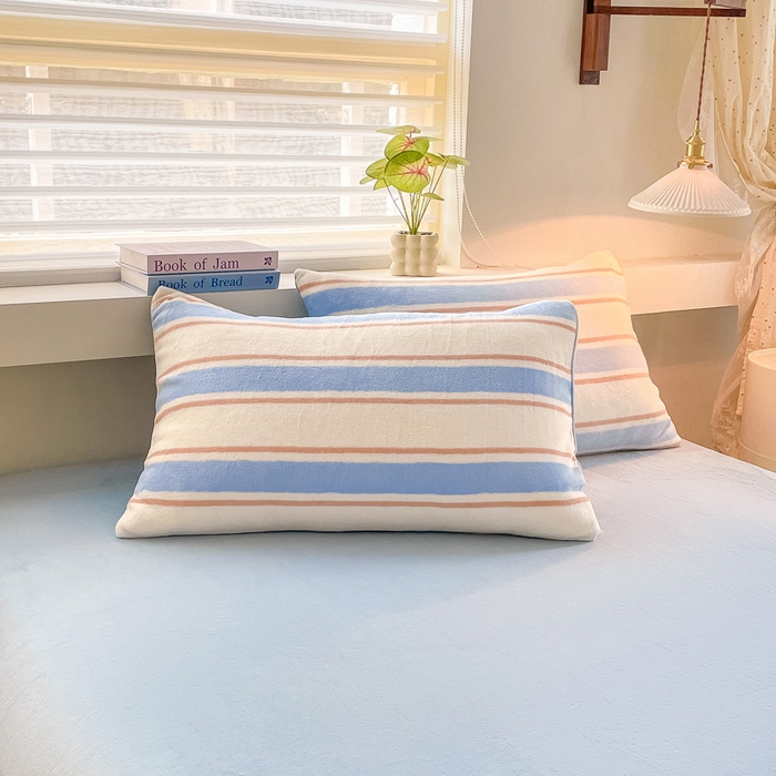 91家纺网 家纺一手货源 找家纺 （总）雅居纺家纺 2025新款高克重牛奶绒印花单枕套