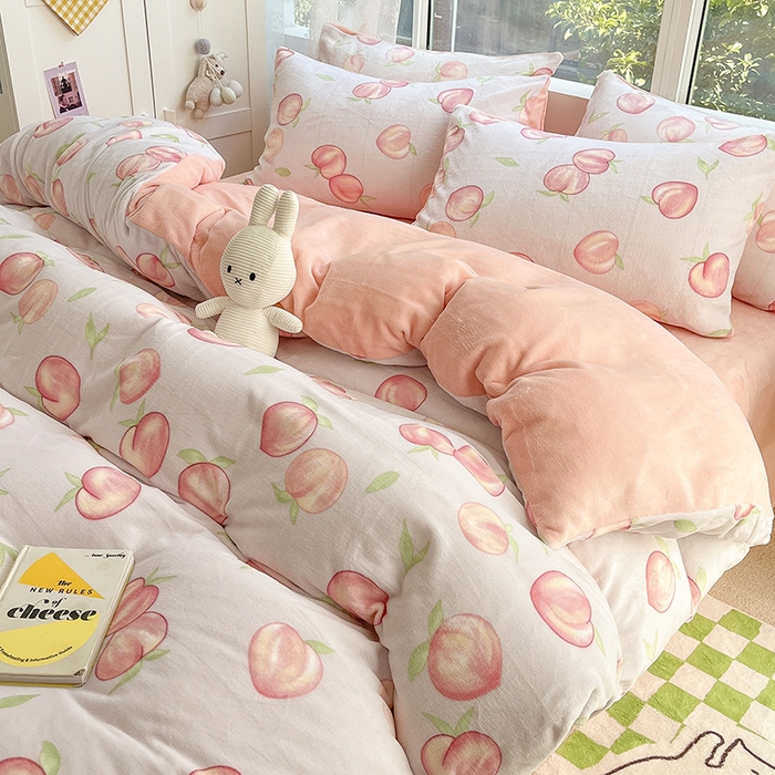 91家纺网 家纺一手货源 找家纺 （总）雅居纺家纺 2025新款高克重牛奶绒印花单枕套