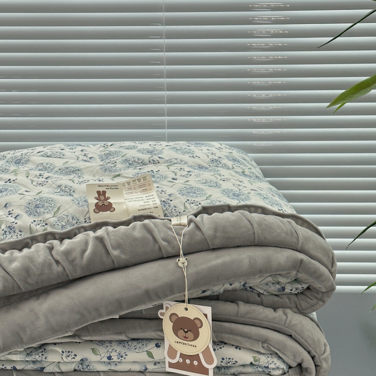 91家纺网 家纺一手货源 找家纺 （总）佰织鑫家居 2025新款高克重宝宝绒婴儿绒春秋被子被芯