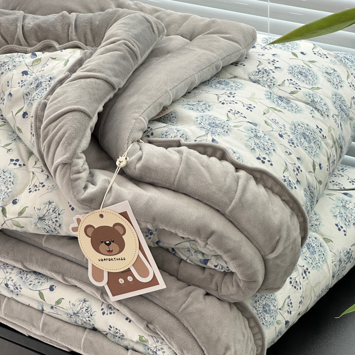 91家纺网 家纺一手货源 找家纺 （总）佰织鑫家居 2025新款高克重宝宝绒婴儿绒春秋被子被芯