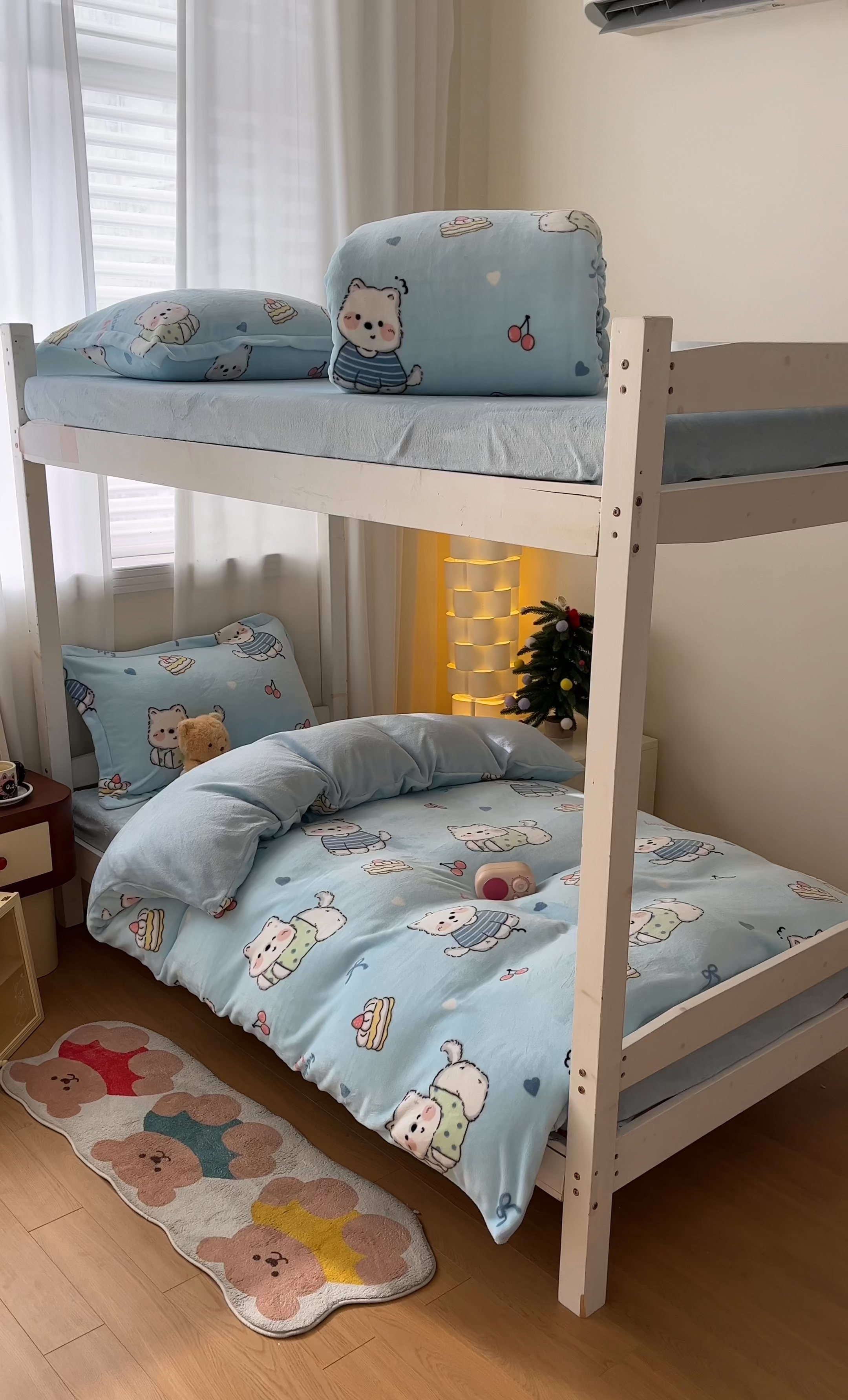 91家纺网 家纺一手货源 找家纺 寻米 2025新款高克重加厚保暖牛奶绒学生宿舍单床笠单件床笠 可爱帕尼尼