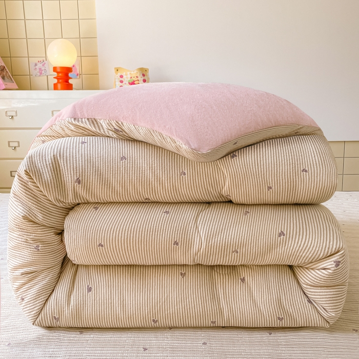 91家纺网 家纺一手货源 找家纺 （总）铺尚美家纺 2025新款A类云感懒人冬季一体被被子被芯床盖四件套