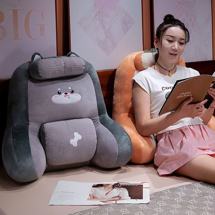 91家纺网 家纺一手货源 找家纺 （总）仟亿莱 2025新款卡通护颈垫多功能腰靠枕