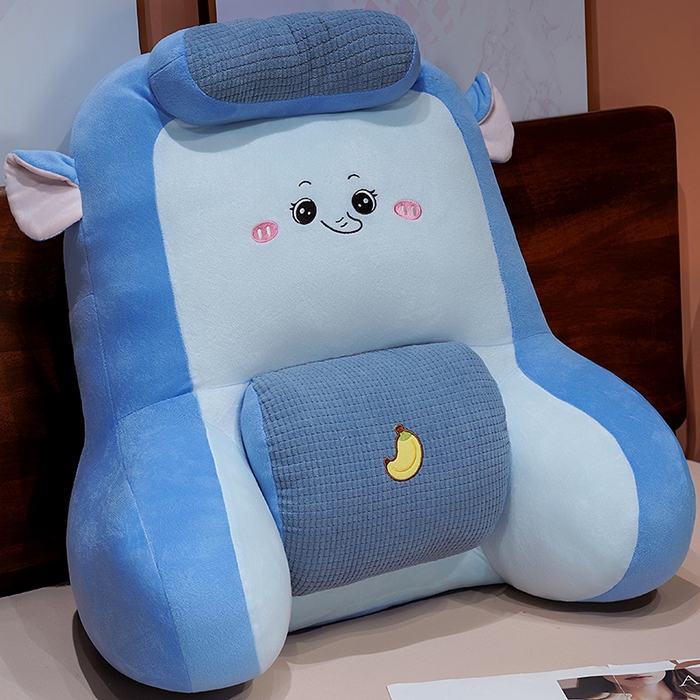 91家纺网 家纺一手货源 找家纺 （总）仟亿莱 2025新款卡通护颈垫多功能腰靠枕