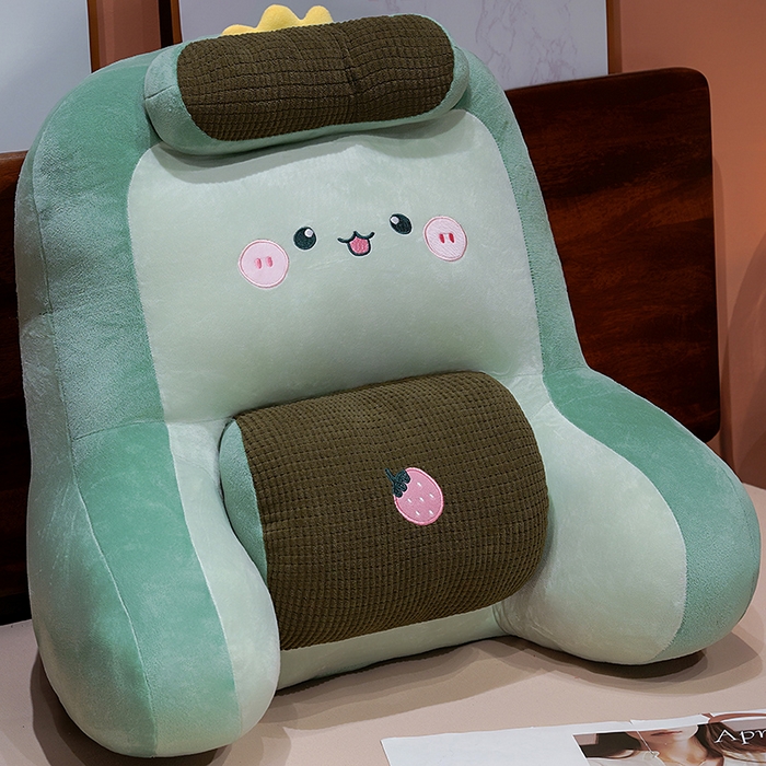 91家纺网 家纺一手货源 找家纺 （总）仟亿莱 2025新款卡通护颈垫多功能腰靠枕