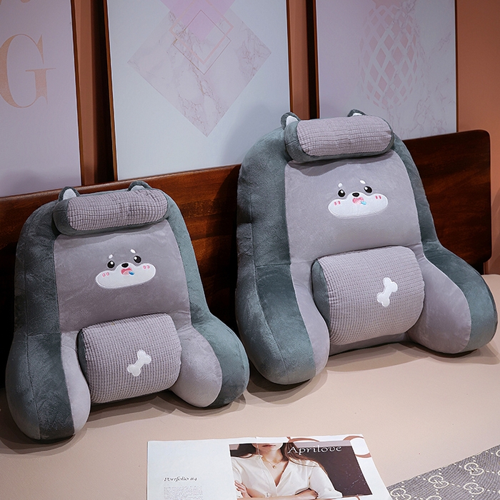 91家纺网 家纺一手货源 找家纺 仟亿莱 2025新款卡通护颈垫多功能腰靠枕 组合图仅做展示不可下单
