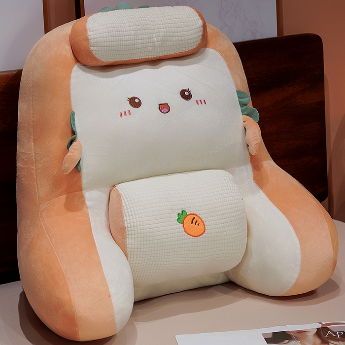仟亿莱 2025新款卡通护颈垫多功能腰靠枕 护颈多功能吐司
