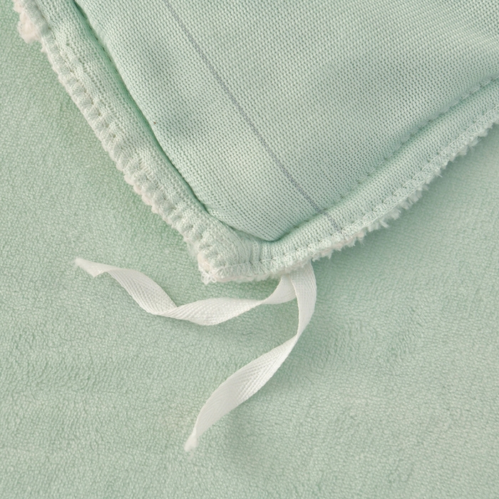 91家纺网 家纺一手货源 找家纺 畅畅家纺 2025新款亲肤舒适冬季刺绣花边保暖牛奶绒四件套-花束 花束-淡绿