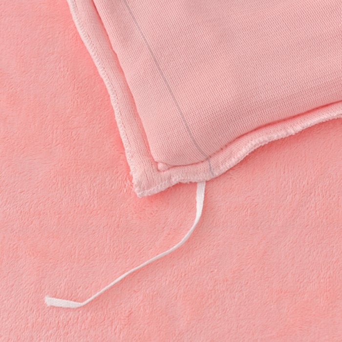 91家纺网 家纺一手货源 找家纺 畅畅家纺 2025新款亲肤舒适冬季刺绣花边保暖牛奶绒四件套-爱心之旅 爱心之旅-浅粉