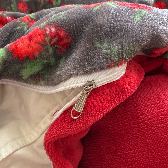 91家纺网 家纺一手货源 找家纺 梵克保罗 2025新款牛奶绒碎花床单床盖四件套-花妖款 花仙子