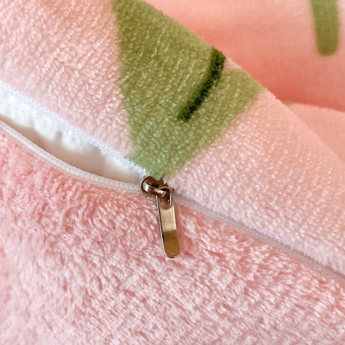 91家纺网 家纺一手货源 找家纺 寻米 2025新款高克重加厚保暖牛奶绒学生宿舍单床笠单件床笠系列二 野见花兔