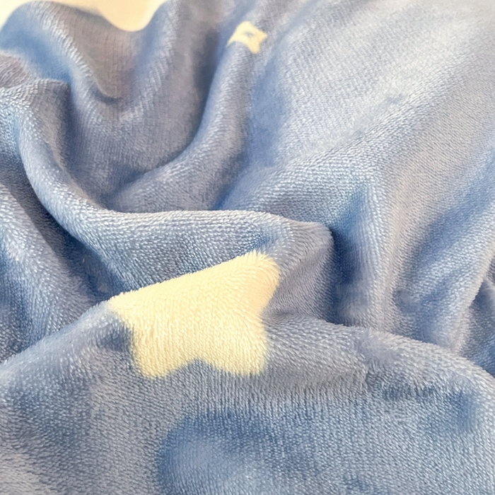 91家纺网 家纺一手货源 找家纺 寻米 2025新款高克重加厚保暖牛奶绒学生宿舍单床笠单件床笠系列二 星空萌物