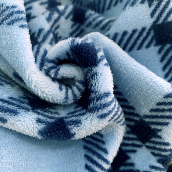 91家纺网 家纺一手货源 找家纺 梵克保罗 2025秋冬新品韩版印花牛奶绒花边款四件套 绅士熊