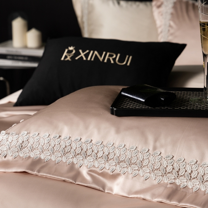 91家纺网 家纺一手货源 找家纺 馨蕊家居 2025秋冬臻品上新高精密四件套-知意 知意-蔷薇粉