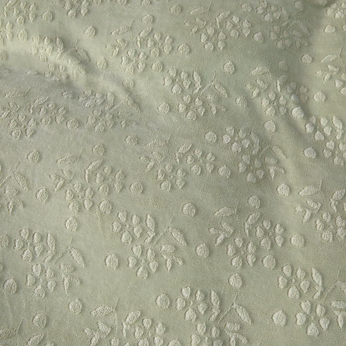 91家纺网 家纺一手货源 找家纺 找底底家纺 2025新款加厚韩版全消光烂花牛奶绒四件套（加厚8斤重   日销20单客户优惠8元） 澜花-暖绿