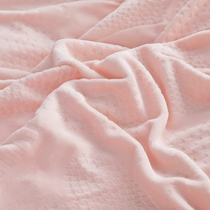91家纺网 家纺一手货源 找家纺 找底底家纺 2025新款加厚韩版全消光烂花牛奶绒四件套（加厚8斤重   日销20单客户优惠8元） 梦屿-粉色