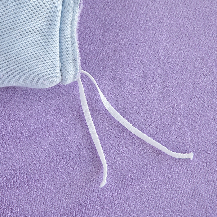 91家纺网 家纺一手货源 找家纺 找底底家纺 2025新款加厚韩版全消光烂花牛奶绒四件套（加厚8斤重   日销20单客户优惠8元） 柔漾-兰紫