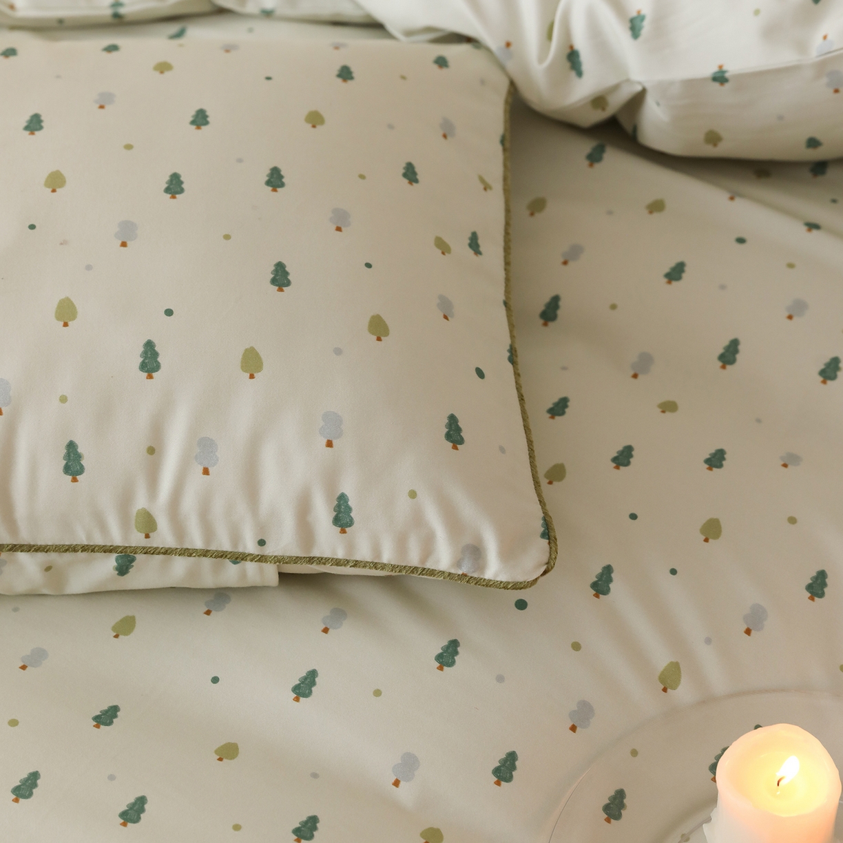 91家纺网 家纺一手货源 找家纺 （总）时年家纺 2025新款全棉纯棉生态磨毛嵌绳款系列四件套